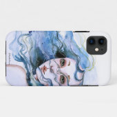 "Lilien-" Aquarellporträt iPhone 5 Fall Case-Mate iPhone Hülle (Rückseite (Horizontal))