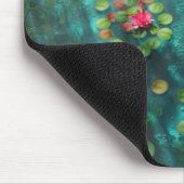Lilien auf der Wasserrutsche Mousepad (Ecke)