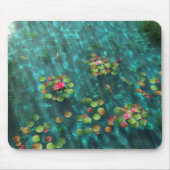 Lilien auf der Wasserrutsche Mousepad (Vorne)