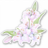 Lilien Aufkleber (Vorderseite)