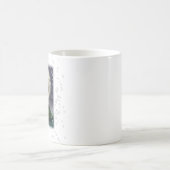 Lilien-Auflage-Feen-Keramik-Tasse Kaffeetasse (Mittel)