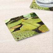 Lilien-Auflage-PapierUntersetzer Rechteckiger Pappuntersetzer (angewinkelt)