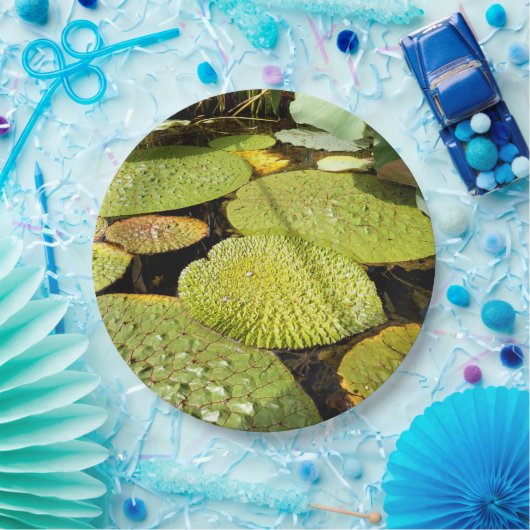 Lilien-Auflage-Pappteller Pappteller (Party)