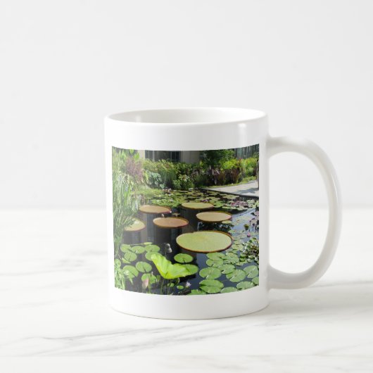 Lilien-Auflagen an Longwood Gärten Kaffeetasse (Rechts)