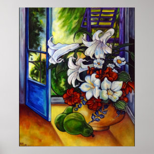 Lilien & Birnen - Plakat