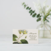 Lilien-Blumen-Geschäftskarte Visitenkarte (Stehend Vorderseite)