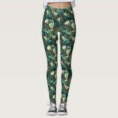 Lilien Blumen Workout Calla-Lilien Funkeln Mütter Leggings (Vorderseite)