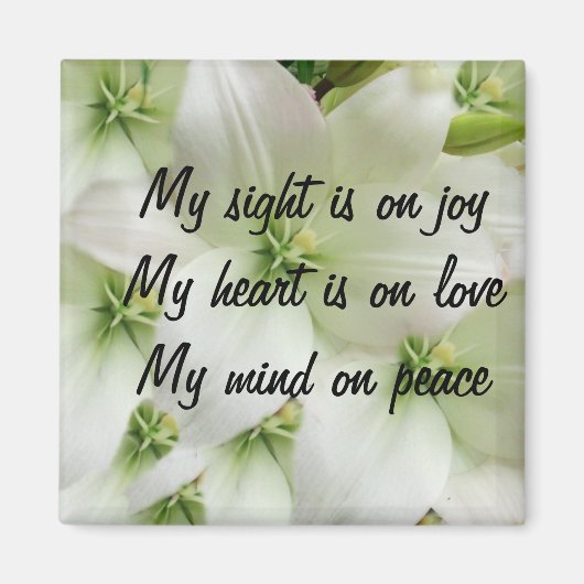 Lilien der Liebe_ Magnet (Vorne)