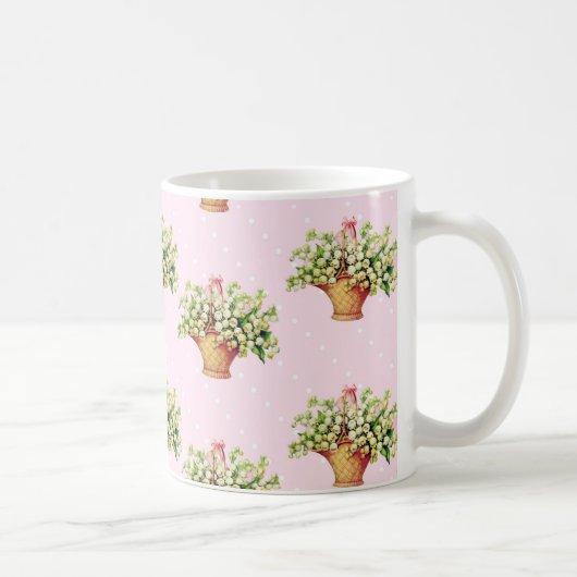Lilien der Tal-Tasse Kaffeetasse (Rechts)