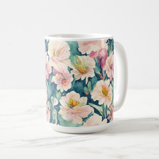 Lilien des Feldes Kaffeetasse (VorderseiteRechts)