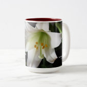 Lilien des Feldes - Tasse (VorderseiteRechts)