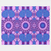 Lilien des Tals 11 Fleecedecke (Vorderseite (Horizontal))