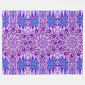 Lilien des Tals 19 Fleecedecke (Vorderseite (Horizontal))