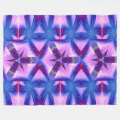 Lilien des Tals 26 Fleecedecke (Vorderseite (Horizontal))