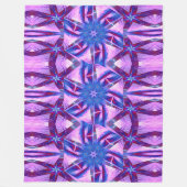 Lilien des Tals 2 Fleecedecke (Vorderseite)