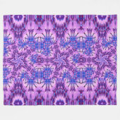 Lilien des Tals 53 Fleecedecke (Vorderseite (Horizontal))