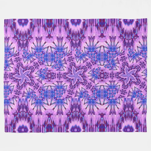 Lilien des Tals 53 Fleecedecke (Vorderseite (Horizontal))