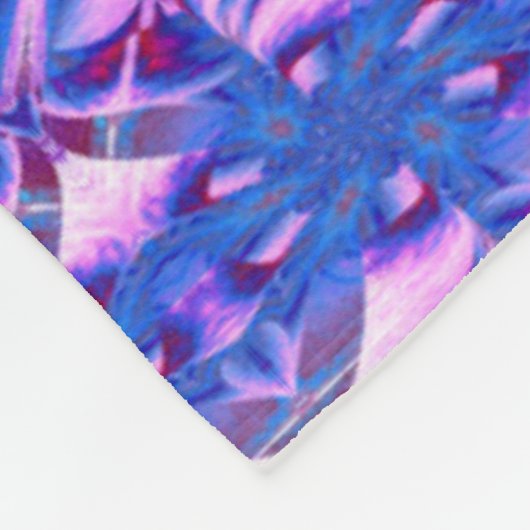 Lilien des Tals 5 Fleecedecke (Ecke)