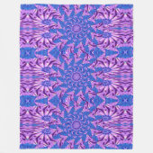 Lilien des Tals 7 Fleecedecke (Vorderseite)