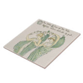 Lilien des Tals, von Feast der Flora, 1901 (colo Fliese (Seite)