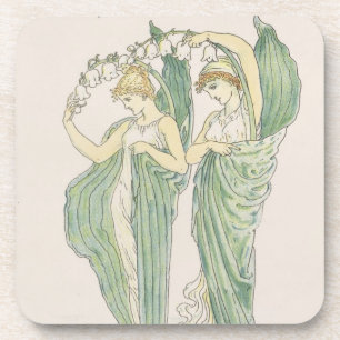 Lilien des Tals, von Feast der Flora, 1901 (colo Getränkeuntersetzer