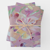 Lilien des Valley Wrapping Paper Geschenkpapier Set (Beispiel)