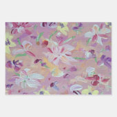 Lilien des Valley Wrapping Paper Geschenkpapier Set (Vorderseite)