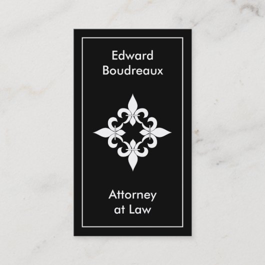 Lilien-Ebenholz-Geschäfts-Karten Visitenkarte (Vorderseite)