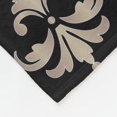Lilien-Fleece-Decke Fleecedecke (Ecke)