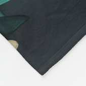 Lilien Fleecedecke (Ecke)