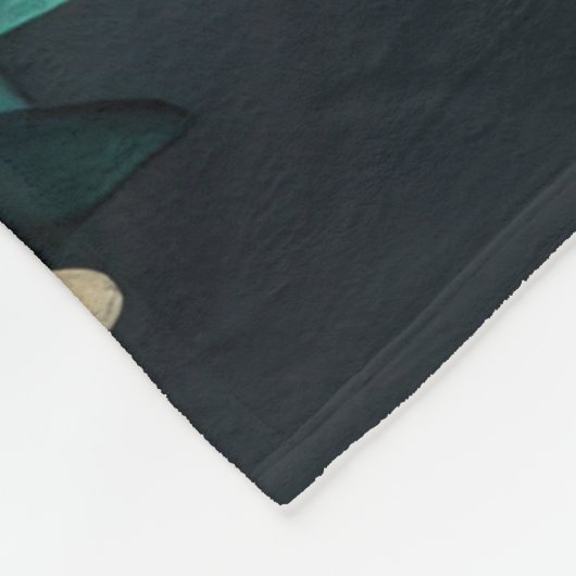 Lilien Fleecedecke (Ecke)