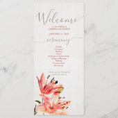 Lilien Florenz Programm (Vorderseite)