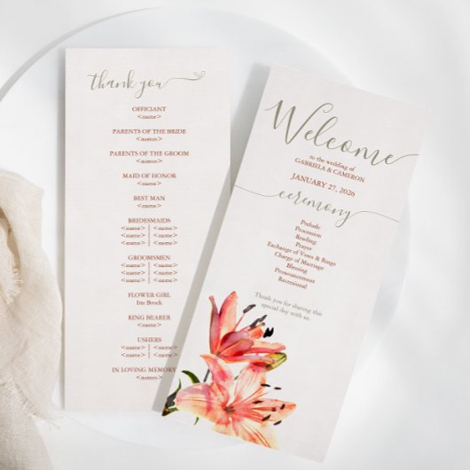 Lilien Florenz Programm