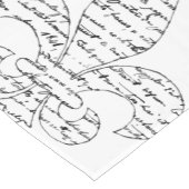 Lilien-Franzose-Skript Kurzer Tischläufer (Ecke)