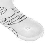 Lilien-Franzose-Skript Schneidebrett (Ecke)