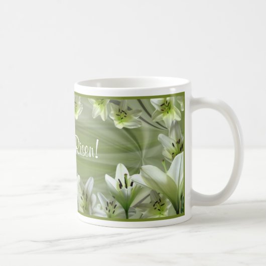 Lilien für Ostern! Kaffeetasse (Rechts)