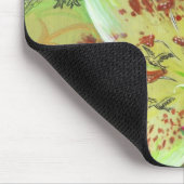 Lilien-Garten Mouspad Mousepad (Ecke)