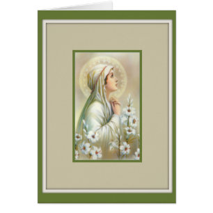 Lilien-Geistesfrieden Jungfrau-Marys Madonna
