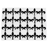 Lilien-Geschenk-Tasche Paris französische Große Geschenktüte (Vorderseite)