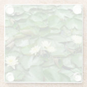 Lilien Glasuntersetzer (Rückseite)