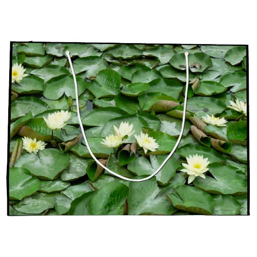 Lilien Große Geschenktüte (Rückseite)