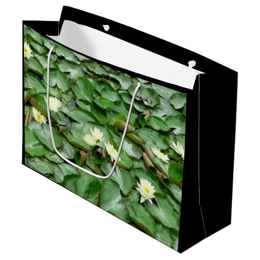 Lilien Große Geschenktüte (Vorderseite Schrägansicht)