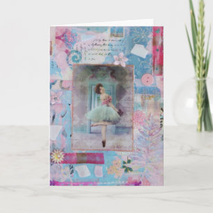 Lilien-Gruß-Karte Karte