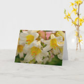Lilien-Gruß-Karte Karte (Gelbe Blume)