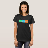 Lilien (hinten) T-Shirt (Vorne ganz)