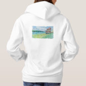 Lilien im See Hoodie (Rückseite)