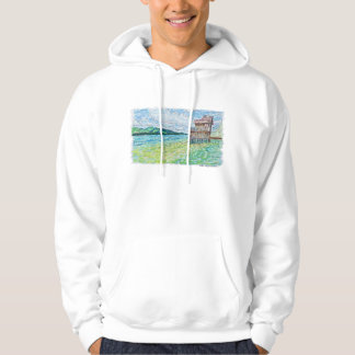 Lilien im See Hoodie
