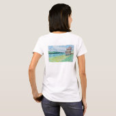 Lilien im See T-Shirt (Schwarz voll)