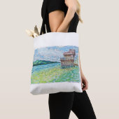 Lilien im See Tasche (Von Nahem)