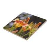 Lilien in der Sonne Fliese (Seite)